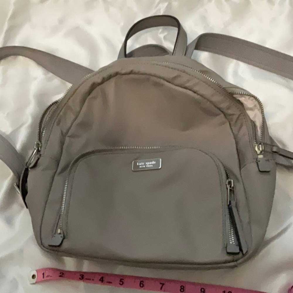 Kate Spade Grey backpack